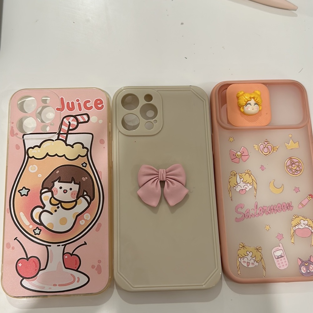 3 IPHONE 12 PRO MAX PHONE CASES